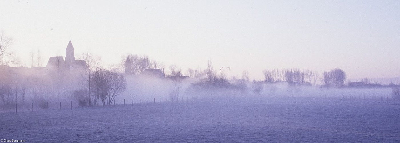 Gunzenhausen im Frühnebel