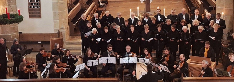 Kantorei sing Buxdehude-Kantate zum 1. Advent