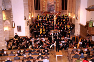 Auftritt der Kantorei in der Stadtkirche