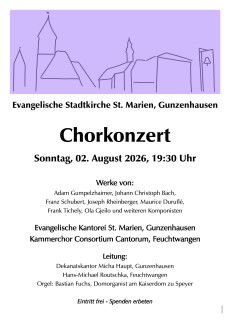 Chorkonzert