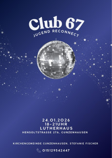 Club 67 im Lutherhaus 24.01.